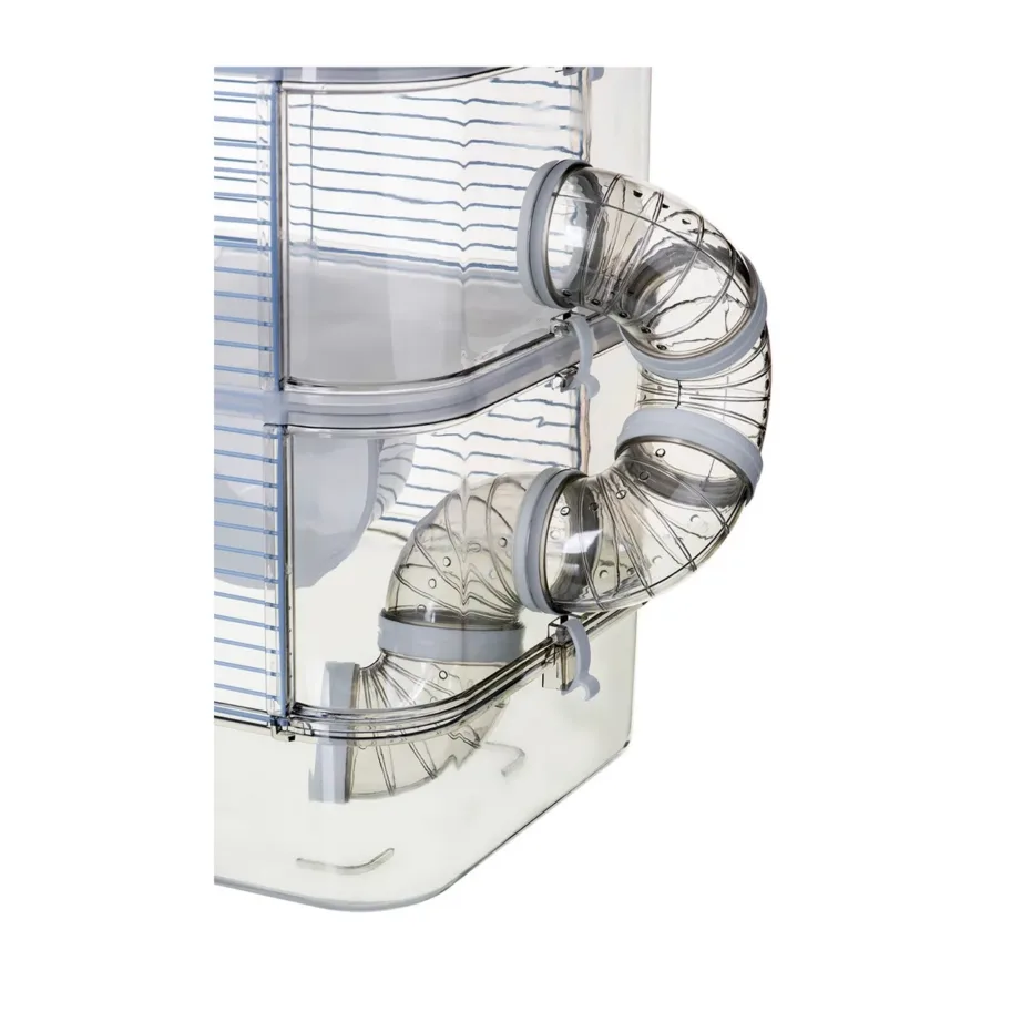 Zolux Rody3 Trio White 41x27x53 cm plastist ja metallist puur hamstritele, hiirtele ja rottidele – 18