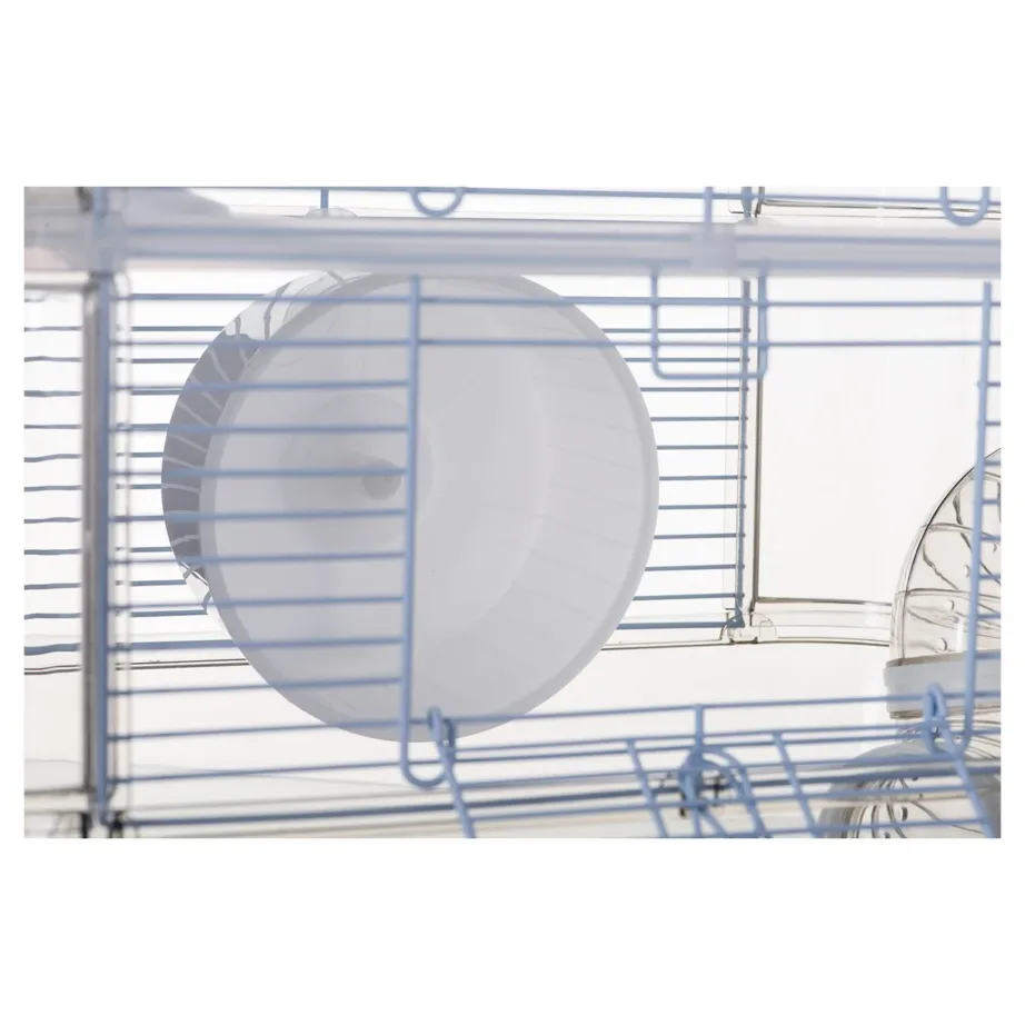 Zolux Rody3 Trio White 41x27x53 cm plastist ja metallist puur hamstritele, hiirtele ja rottidele – 7