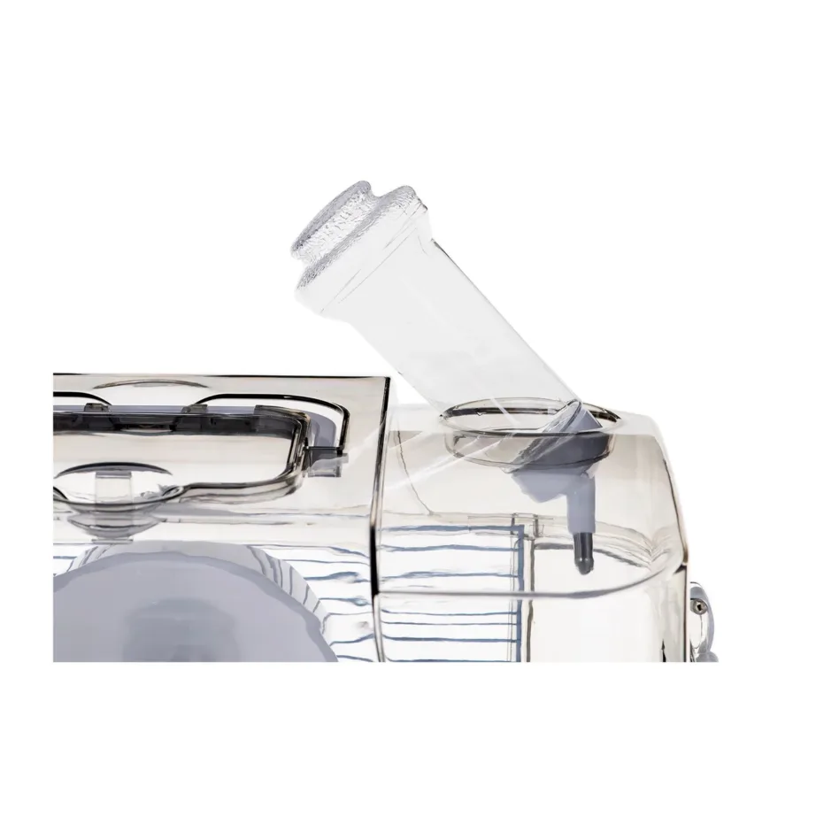 Zolux Rody3 Trio White 41x27x53 cm plastist ja metallist puur hamstritele, hiirtele ja rottidele – 9