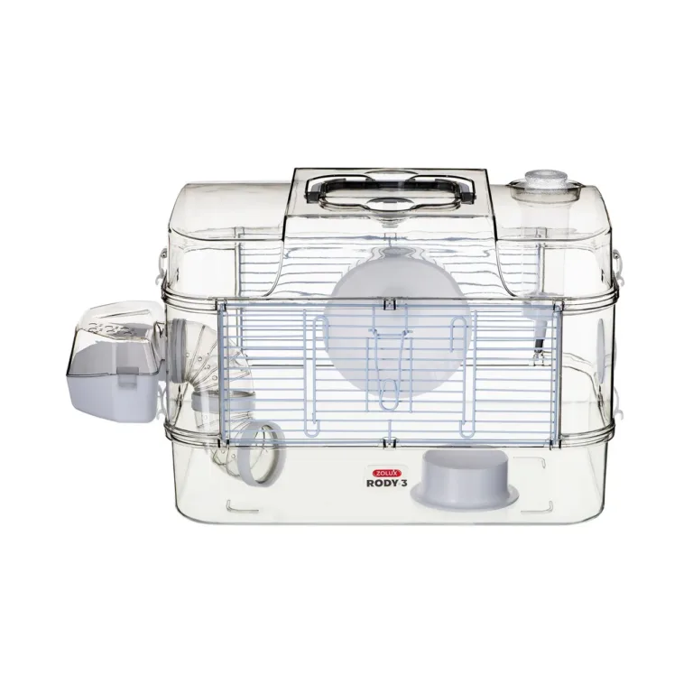 Zolux Rody3 Trio White kahe tasandiga puuri esivaade