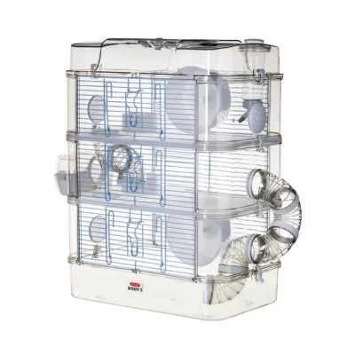 Zolux Rody3 Trio White suur puur kolmel tasandil kallakuga
