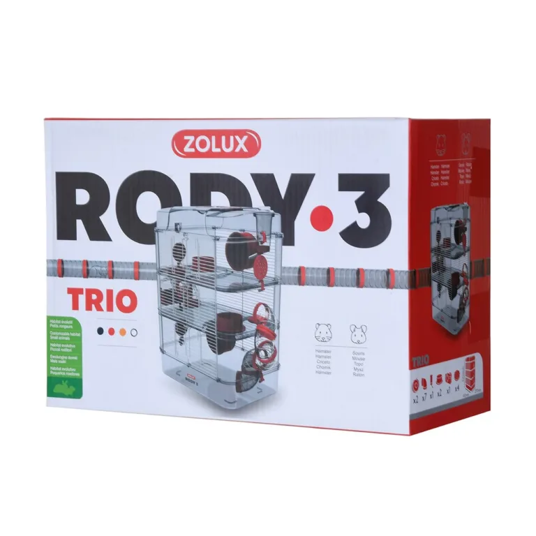 Zolux Rody3 Trio originaalne toote karp pakendiga