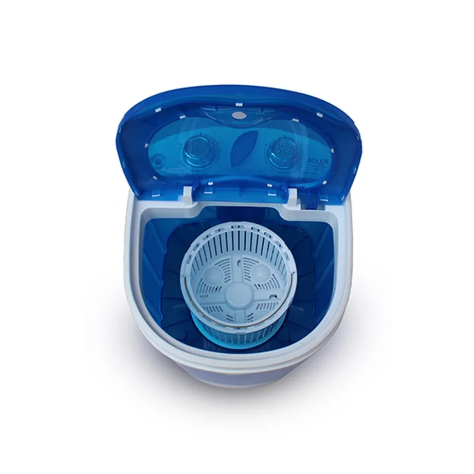 Adler AD 8051 pealtlaetav poolautomaatne pesumasin 3 kg valge/sinine 38 cm – 8
