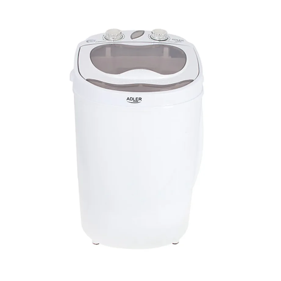 Adler AD 8055 mini pealtlaetav poolautomaatne pesumasin 3 kg valge – 6