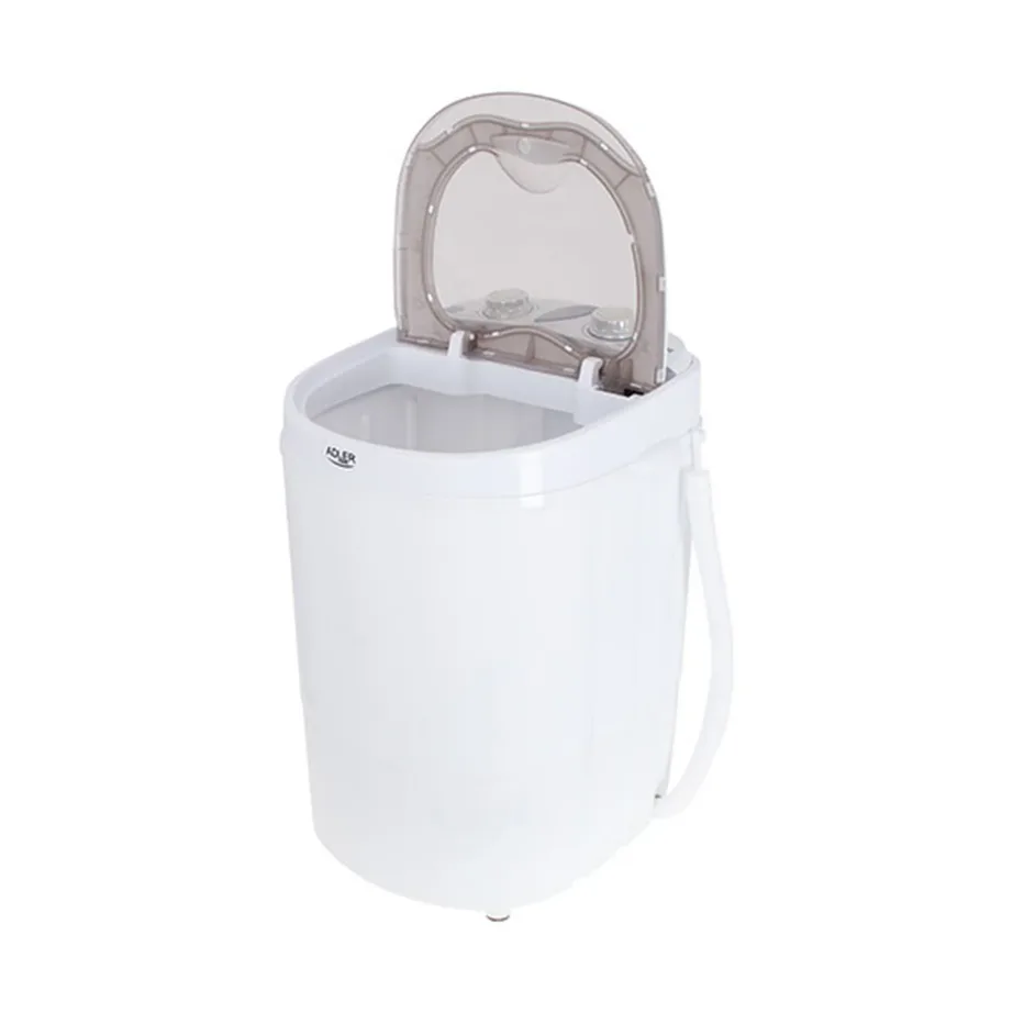 Adler AD 8055 mini pealtlaetav poolautomaatne pesumasin 3 kg valge – 8