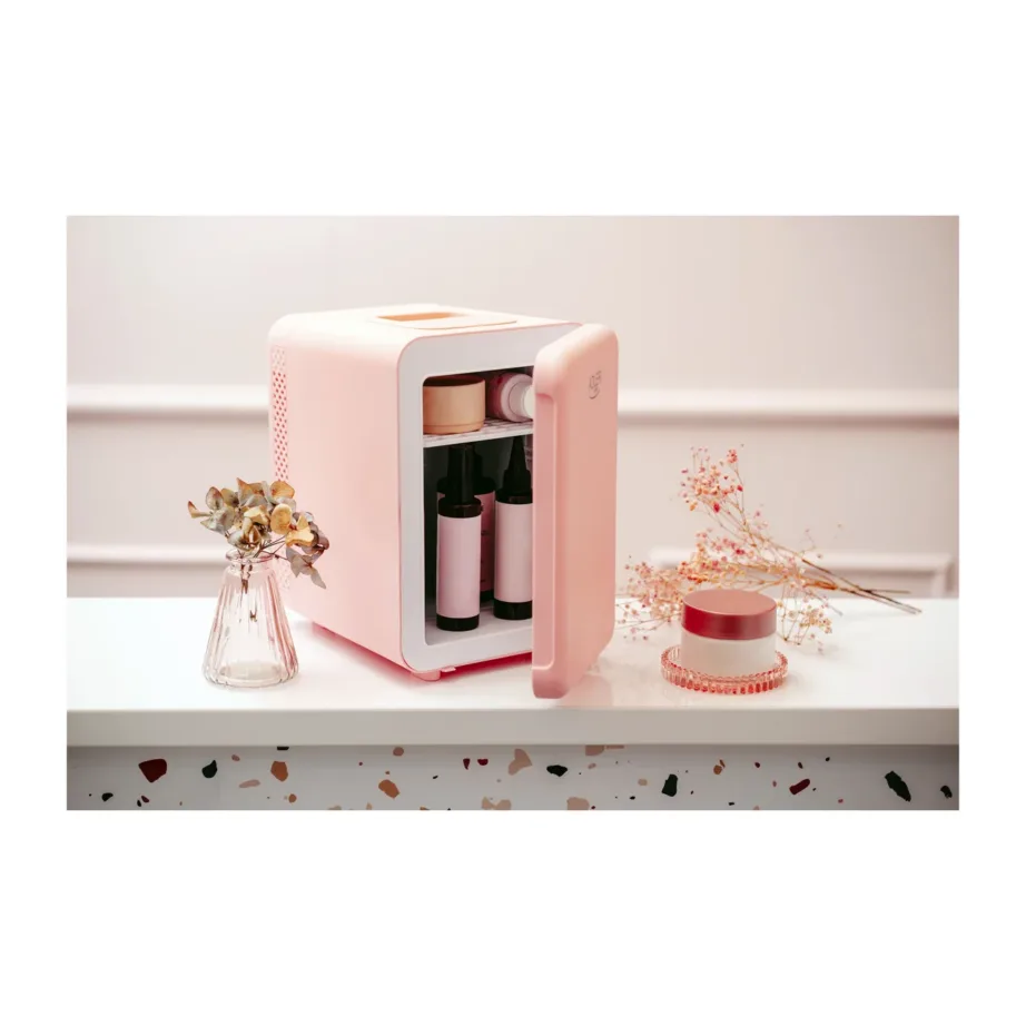 Adler AD 8084 4L roosa mini külmik kütteseadmega, vabaltseisev, 27 cm kõrge – 2