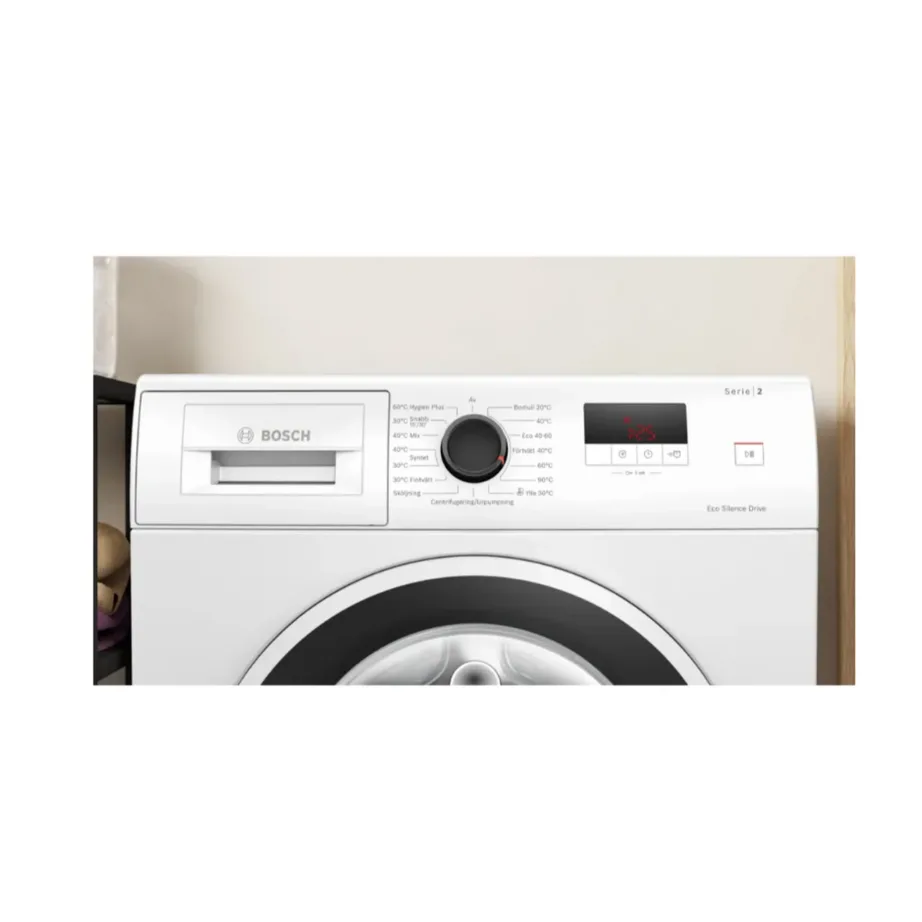 Bosch WGE0240ASN 7 kg valge eeslaetav pesumasin LED-ekraaniga 60 cm – 2