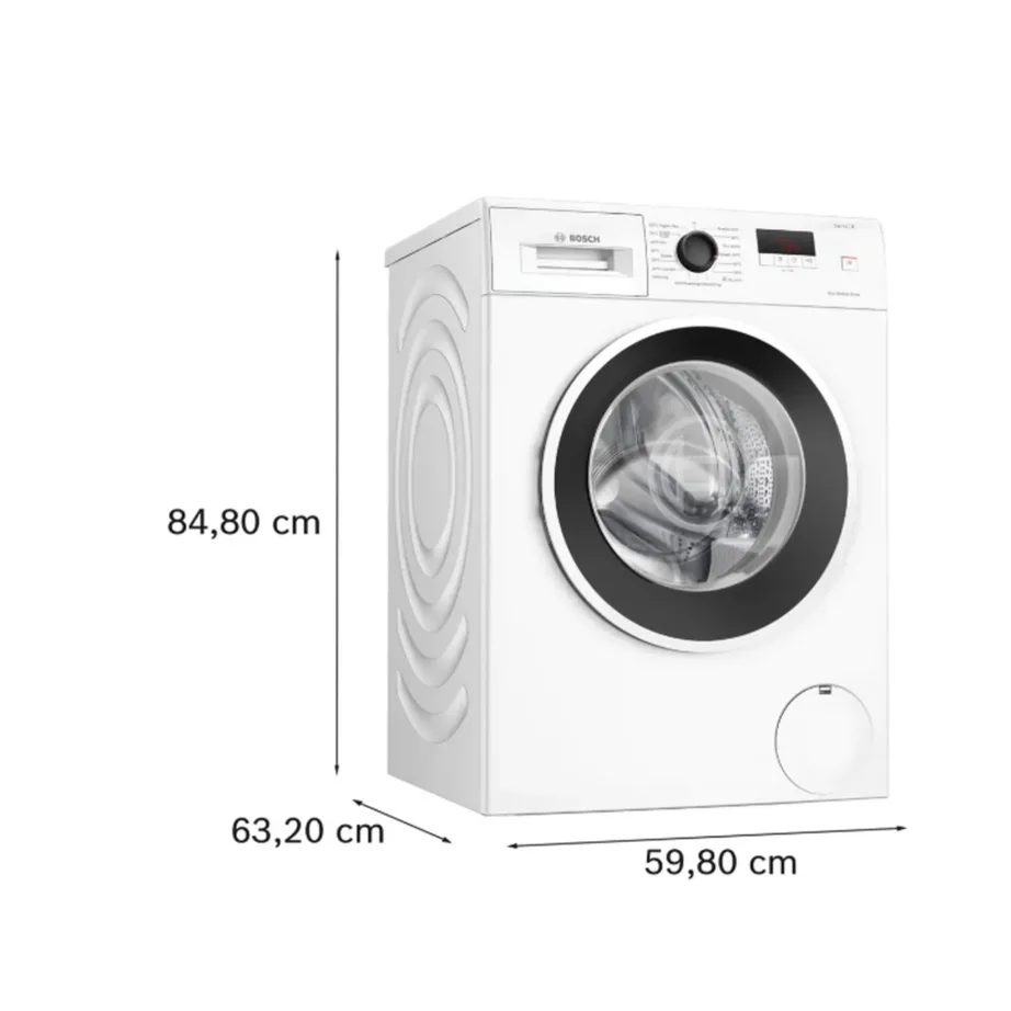 Bosch WGE0240ASN 7 kg valge eeslaetav pesumasin LED-ekraaniga 60 cm – 5