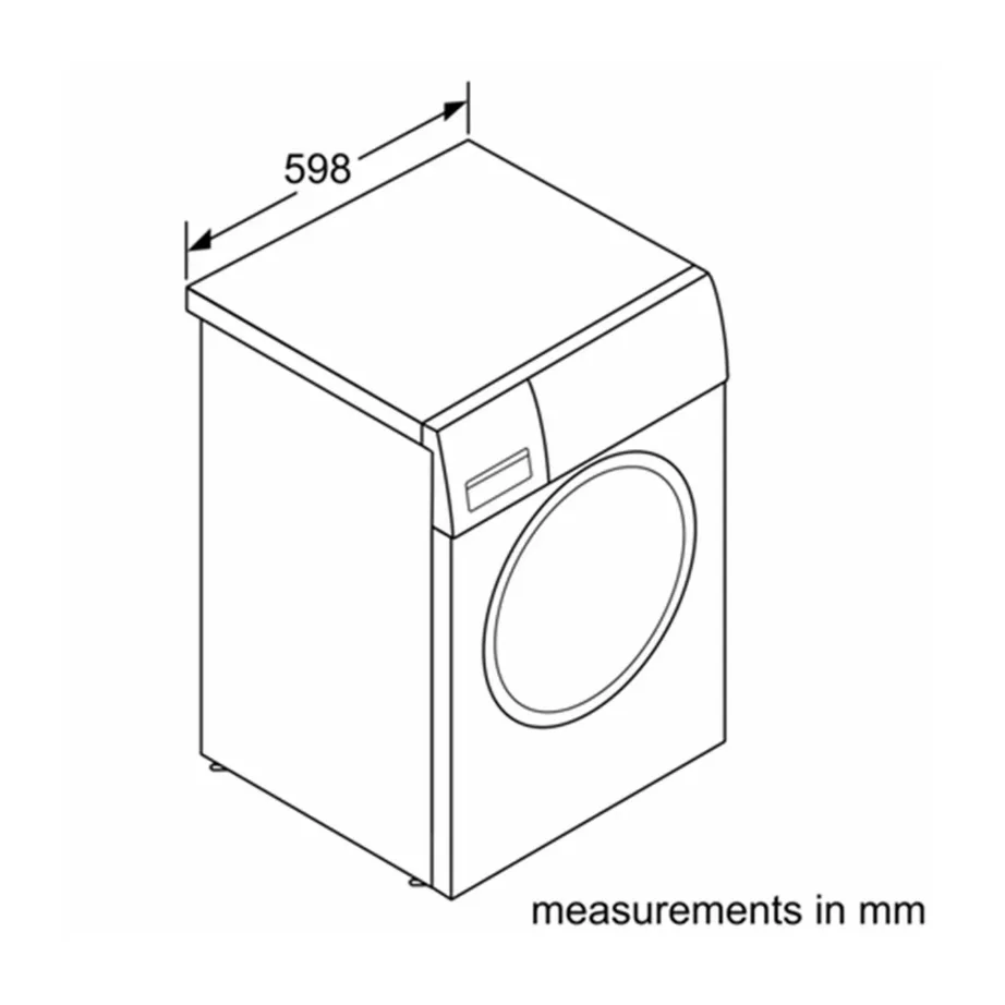 Bosch WGG244ZMSN 9 kg valge A-klassi eestlaetav pesumasin aurufunktsiooniga – 6