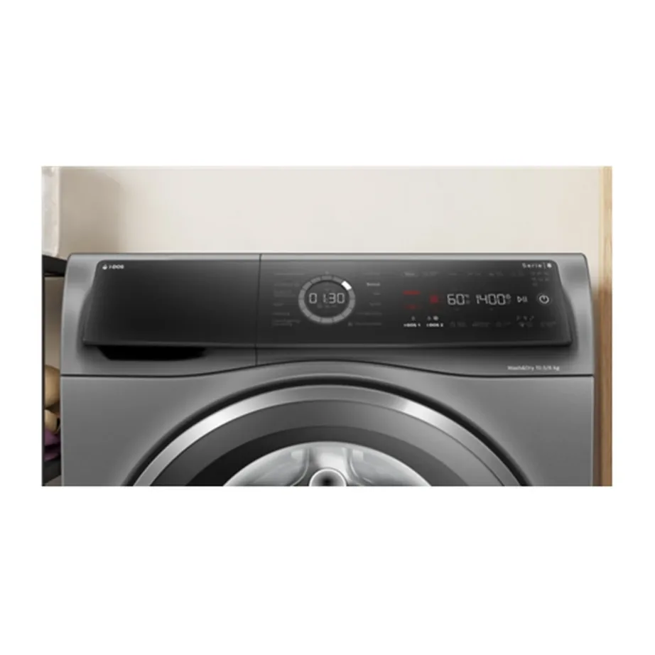 Bosch WNC254ARSN 10,5 kg/6 kg hall pesumasin-kuivati, eestlaetav, 60 cm – 4