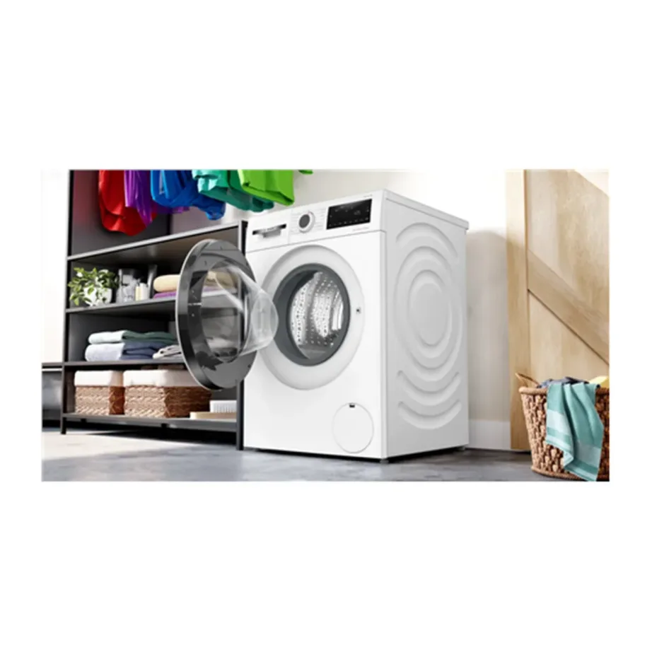 Bosch WNG2540LSN 10,5 kg esilaetav pesumasin kuivatiga LCD-ekraaniga, valge – 2