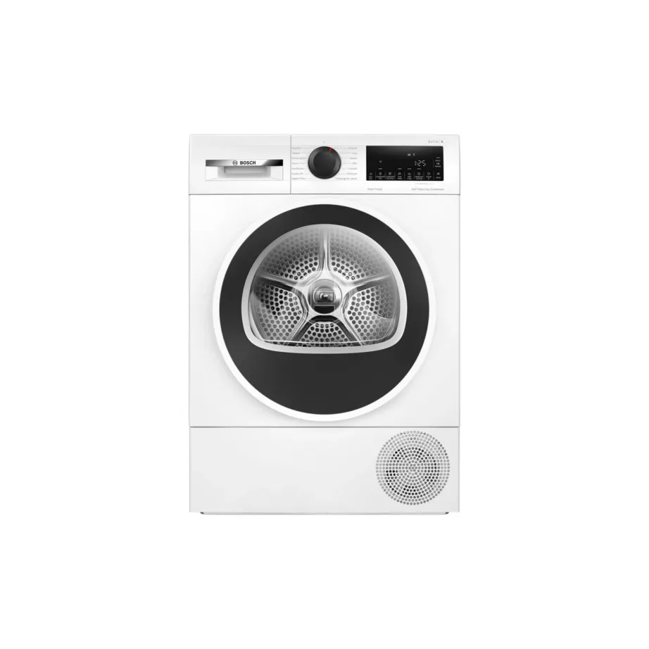 Bosch WQG2450ISN 9 kg valge soojuspumbaga kuivati LCD-ekraani ja isepuhastusega 60 cm – 6