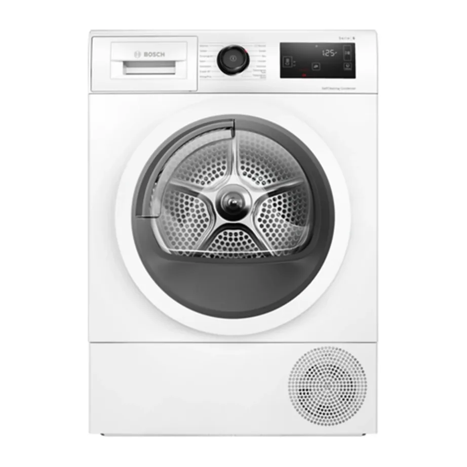 Bosch WTU876IHSN 9 kg valge A++ soojuspumbaga kuivati LED-ekraaniga 60 cm