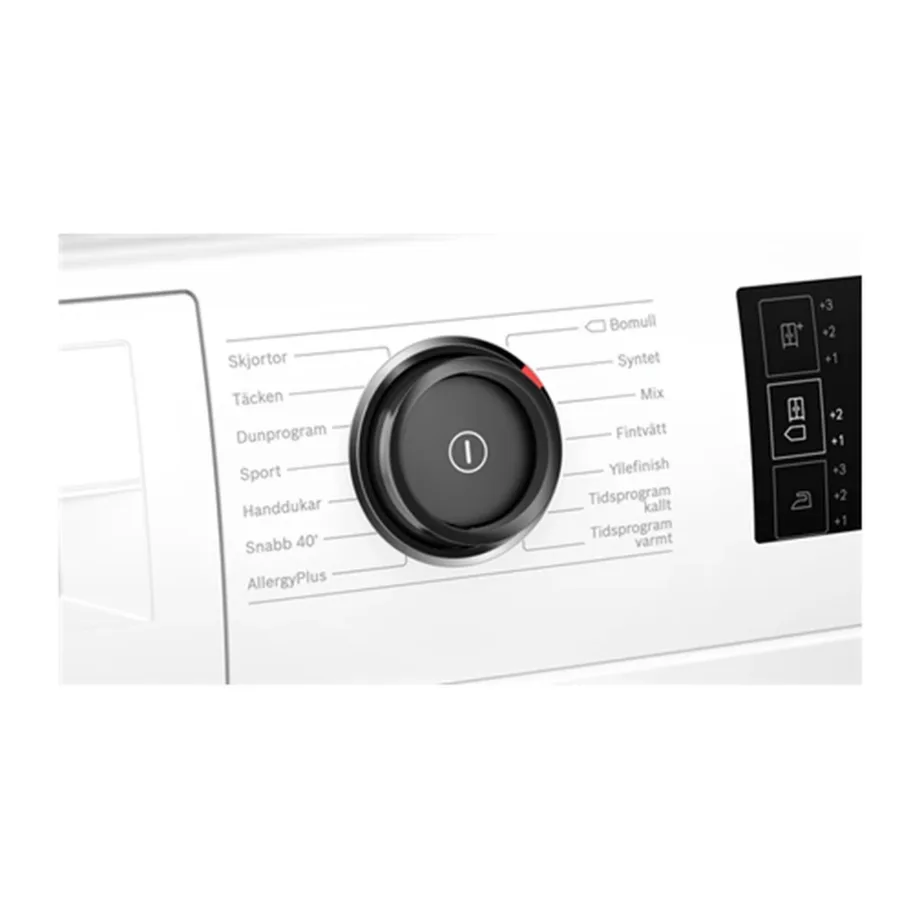 Bosch WTU876IHSN 9 kg valge A++ soojuspumbaga kuivati LED-ekraaniga 60 cm - 3