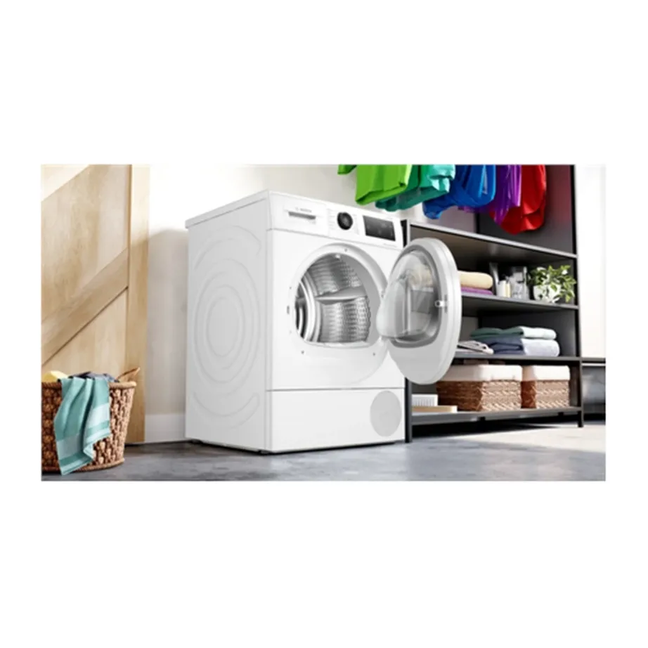Bosch WTU876IHSN 9 kg valge A++ soojuspumbaga kuivati LED-ekraaniga 60 cm - 4