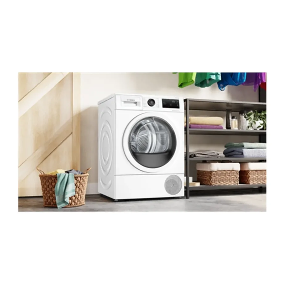 Bosch WTU876IHSN 9 kg valge A++ soojuspumbaga kuivati LED-ekraaniga 60 cm - 6