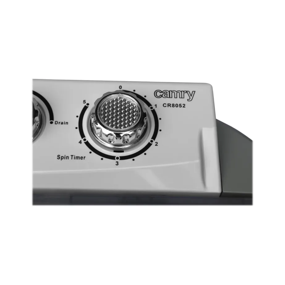Camry CR 8052 60 cm valge-hall pealtlaetav poolautomaatne pesumasin 3 kg – 2
