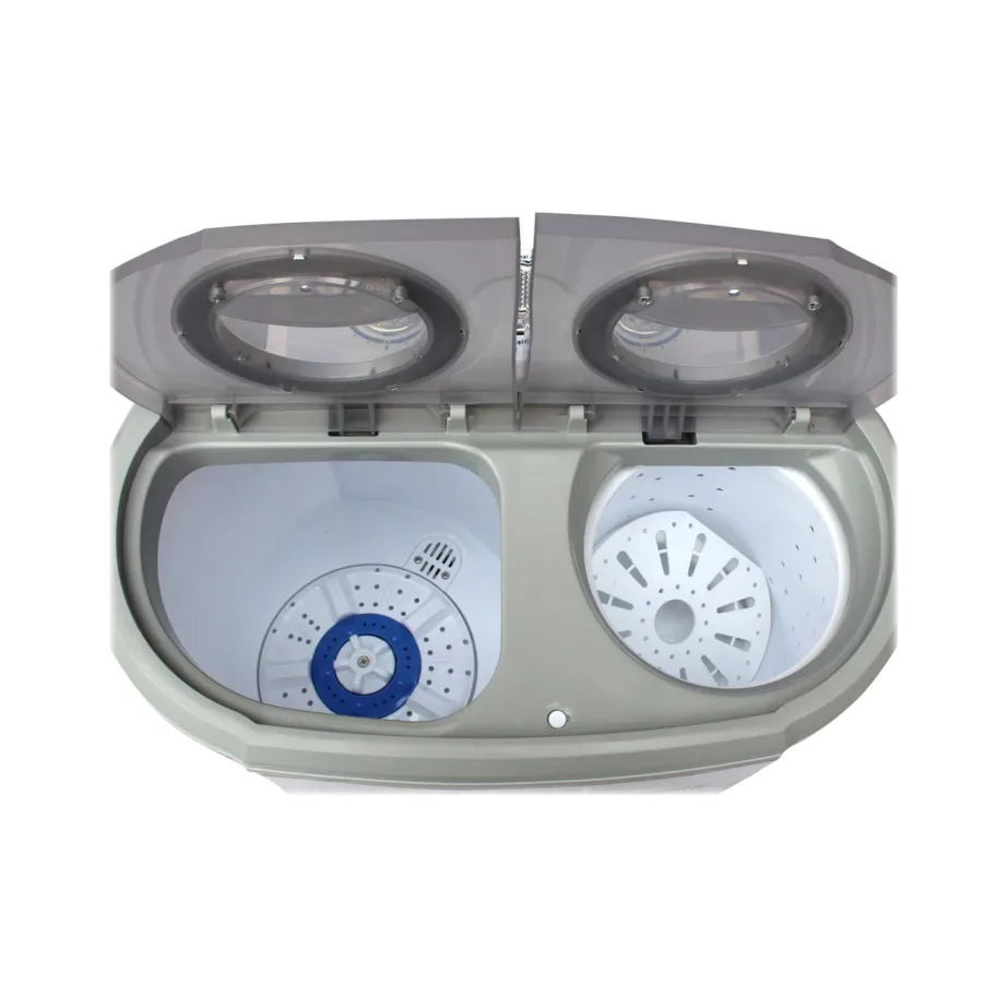 Camry CR 8052 60 cm valge-hall pealtlaetav poolautomaatne pesumasin 3 kg – 4