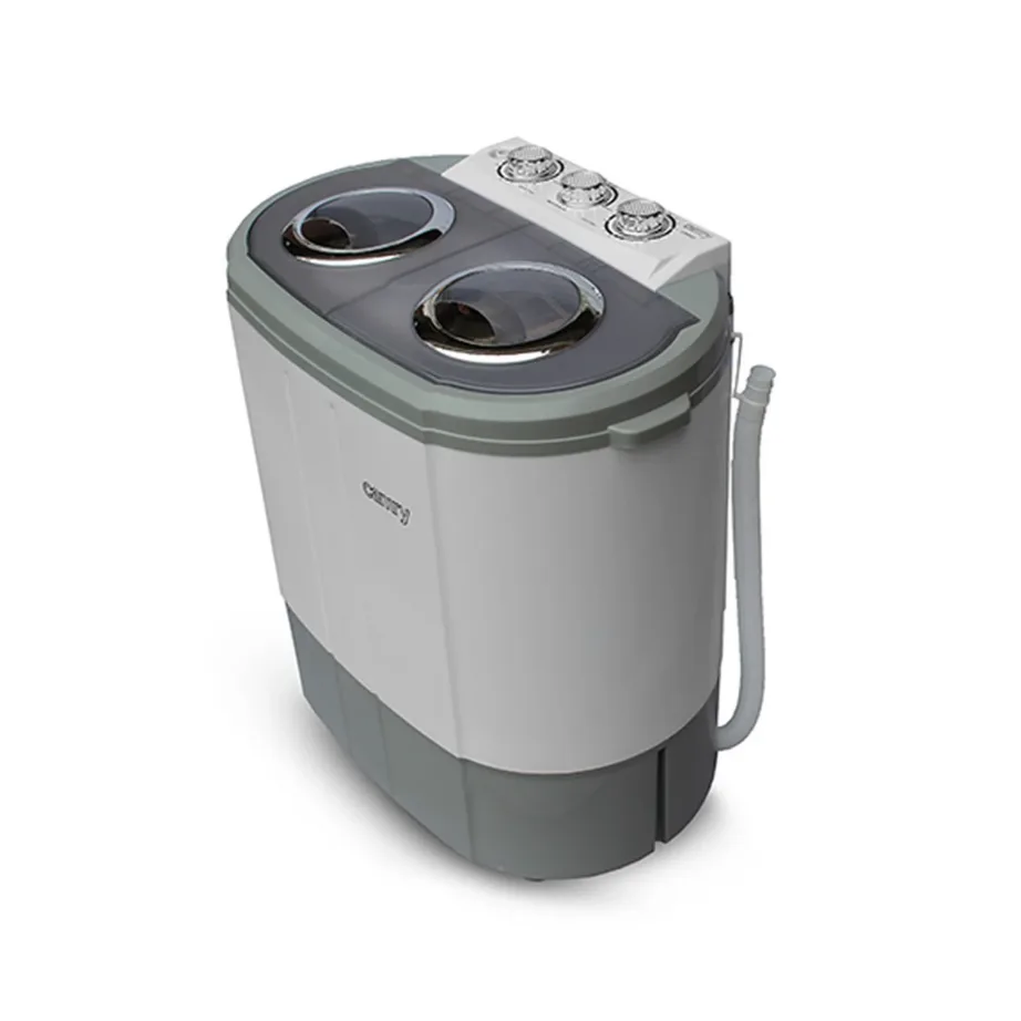 Camry CR 8052 60 cm valge-hall pealtlaetav poolautomaatne pesumasin 3 kg – 6