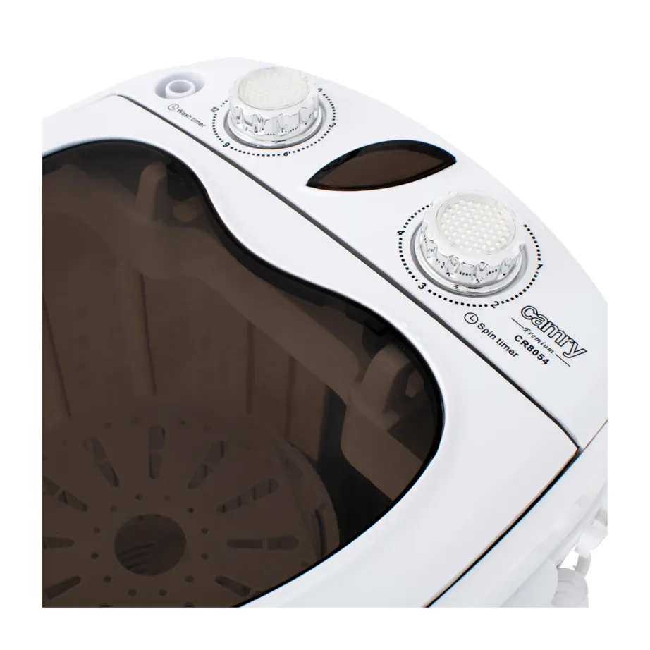 Camry CR 8054 36 cm valge/hall pealtlaetav minipesumasin 3 kg poolautomaatne – 7