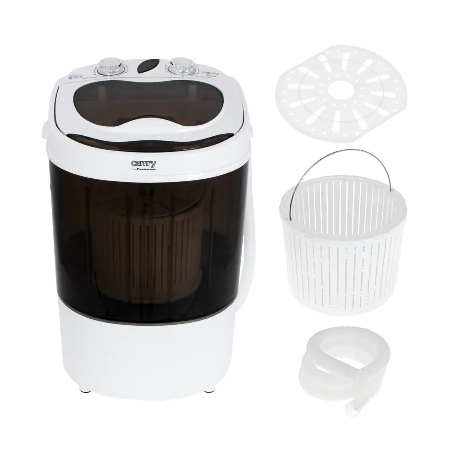 Camry CR 8054 36 cm valge/hall pealtlaetav minipesumasin 3 kg poolautomaatne – 8