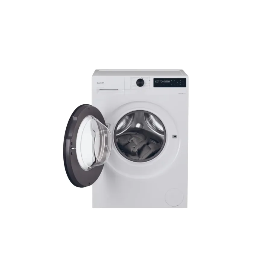 Candy BR 49B8-S 9 kg valge eeslaetav pesumasin LCD-ekraaniga 60 cm Wi-Fi ja aurufunktsiooniga – 2