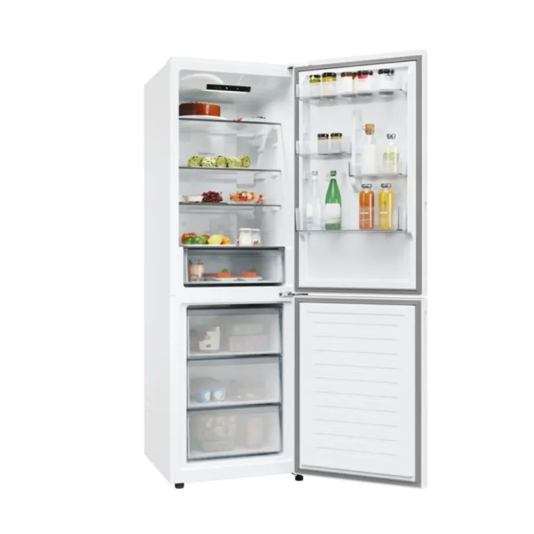 Candy valge no frost kombikülmik CNCQ2T618EW külgvaates
