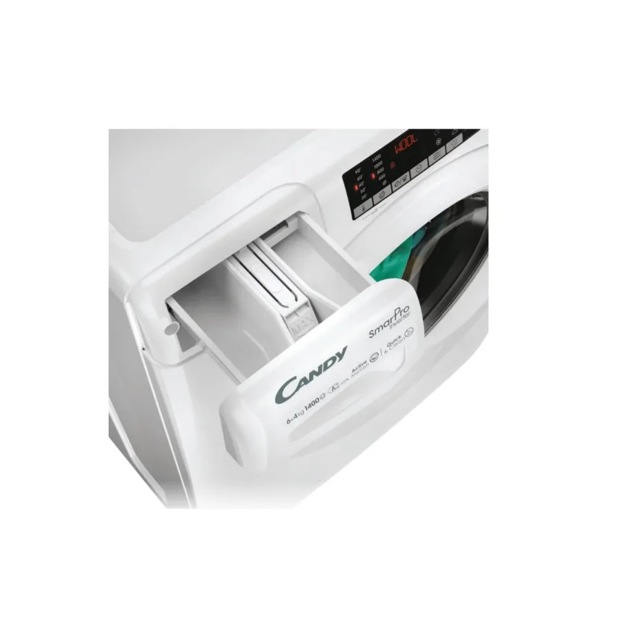 Candy COW 4644TWM6/1-S 60 cm valge pesumasin-kuivati Wi-Fi 6+4 kg 1400 p/min – 2