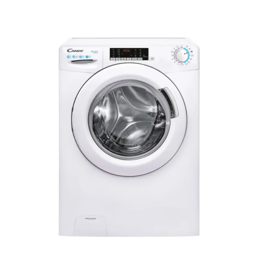 Candy CS 1410TXME/1-S valge eestlaetav pesumasin 10 kg LCD ekraaniga 60 cm