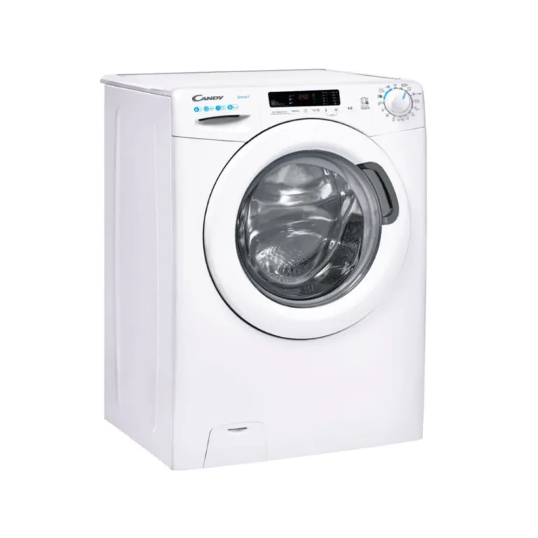 Valge eestlaetav pesumasin 6 kg Candy CS4 1262DE/1-S eestvaates