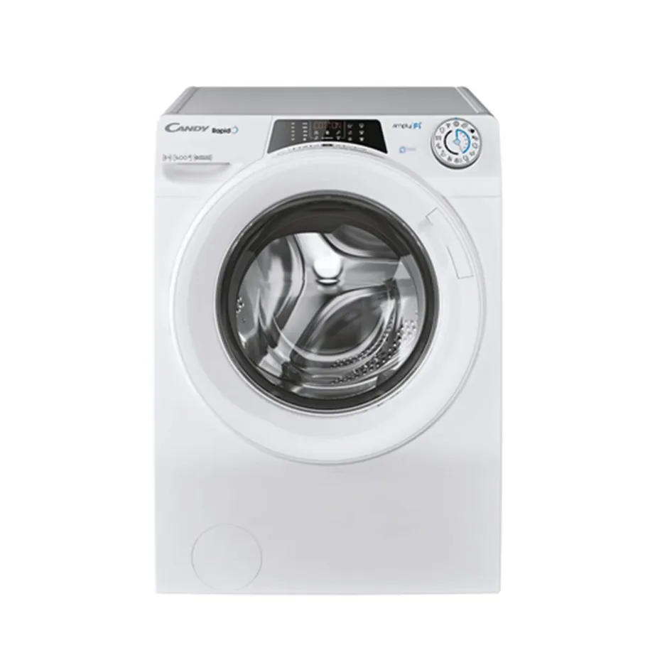 Candy RO 1486DWME/1-S 8 kg A-klassi valge eestlaetav pesumasin aurufunktsiooni ja Wi-Fi-ga 60 cm