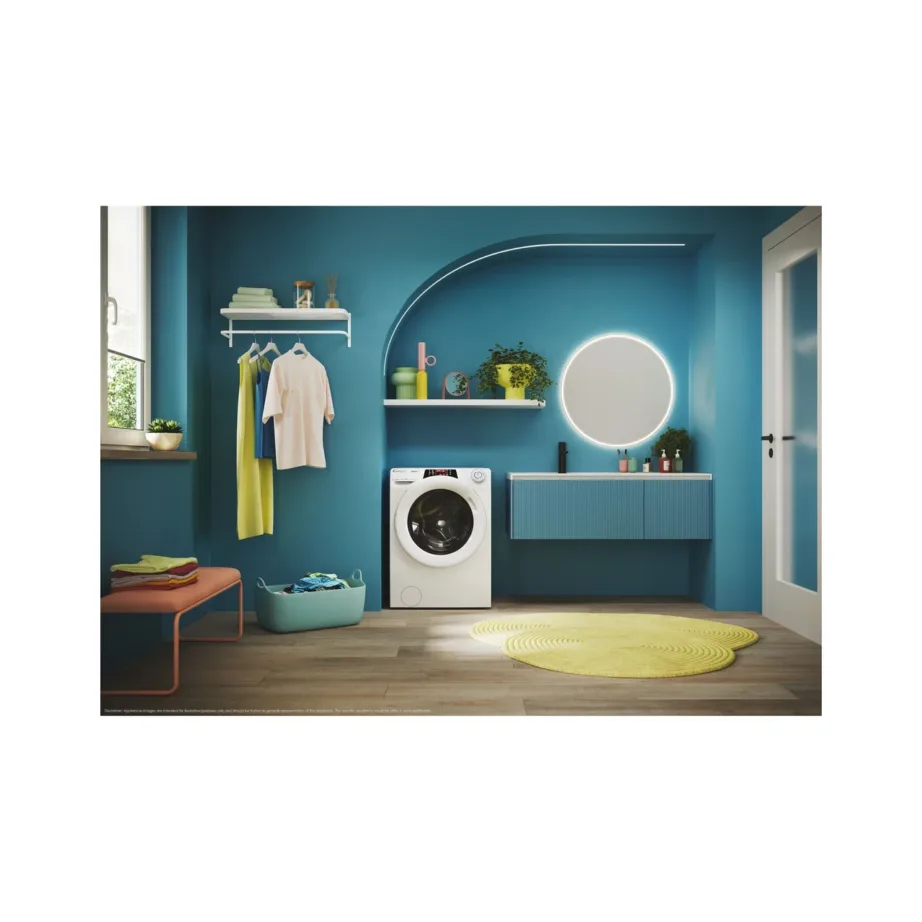 Candy RO 496DWM7/1-S 9 kg esilaetav pesumasin aurufunktsiooniga TFT-ekraaniga Wi-Fi 60 cm - 16