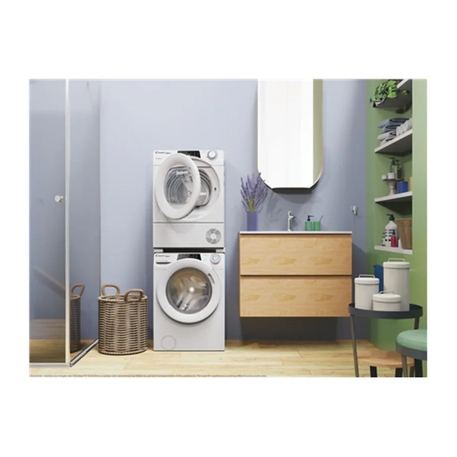 Candy RO4 H7A2TEX-S 7 kg valge eestlaetav kuivati Wi-Fi ja LCD-ekraaniga 60 cm – 11