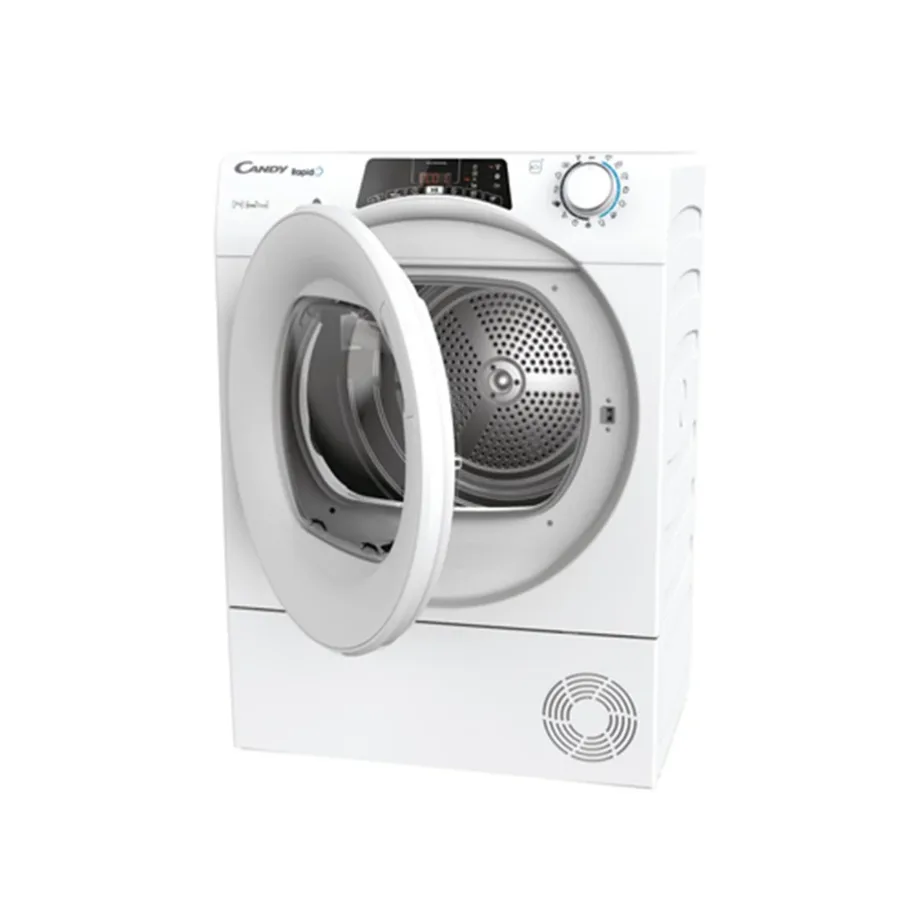 Candy RO4 H7A2TEX-S 7 kg valge eestlaetav kuivati Wi-Fi ja LCD-ekraaniga 60 cm – 8