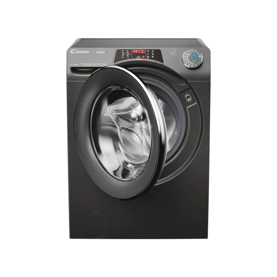 Candy RO41276DWMCRT-S 7 kg A-klassi antratsiit pesumasin Wi-Fi ja aurufunktsiooniga, 60 cm – 3