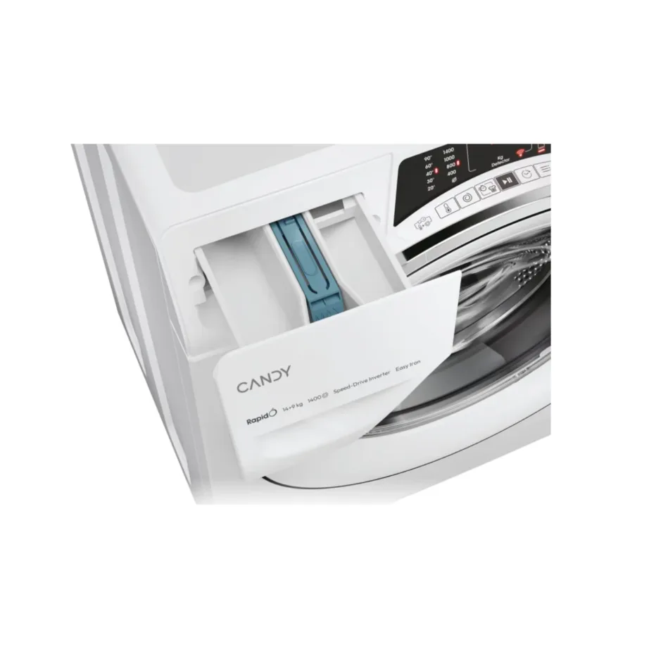 Candy ROW41494DWMCT-S 14 kg/9 kg valge pesumasin-kuivati eestlaetav 60 cm WiFi – 9