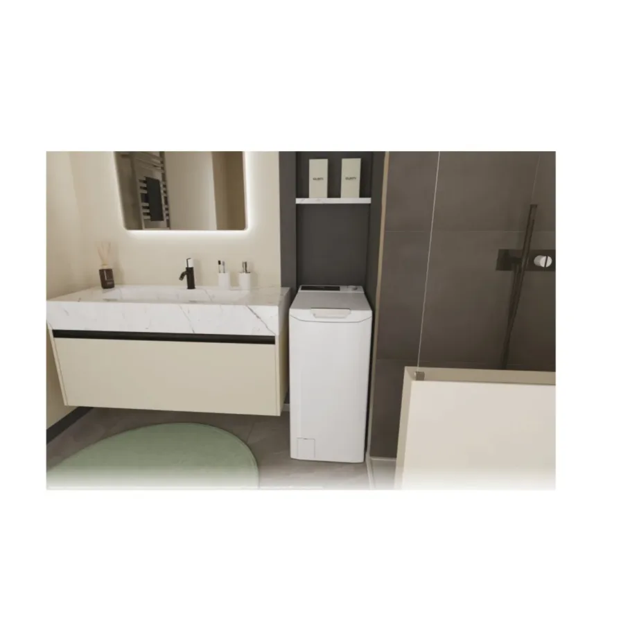 Candy TCA264TM5-S 41 cm valge pealtlaetav pesumasin 6 kg WiFi, 1200 p/min – 7