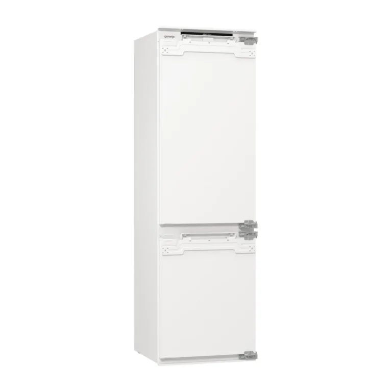 valge integreeritav kombikülmik lahtiste ustega, Gorenje NRKI517E62WF