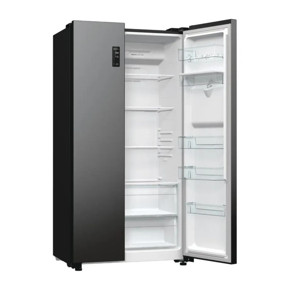 Gorenje NRR9185EABXLWD 91,5 cm must side by side külmik veedosaatoriga No Frost – 2