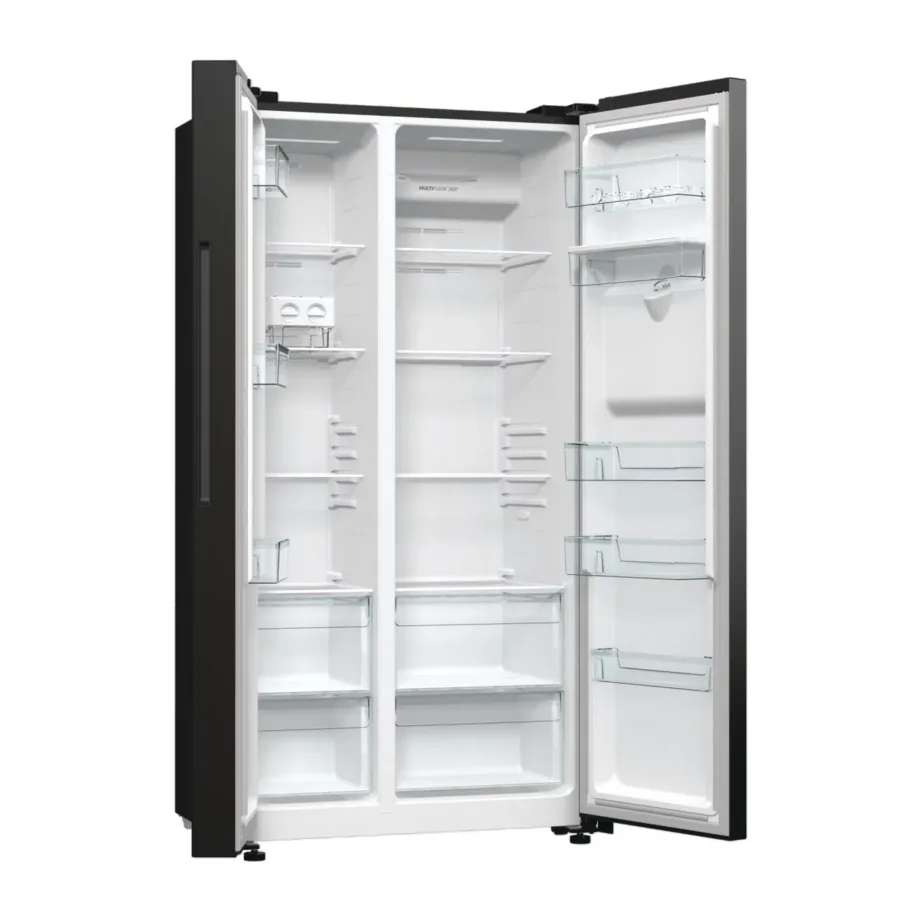 Gorenje NRR9185EABXLWD 91,5 cm must side by side külmik veedosaatoriga No Frost – 3