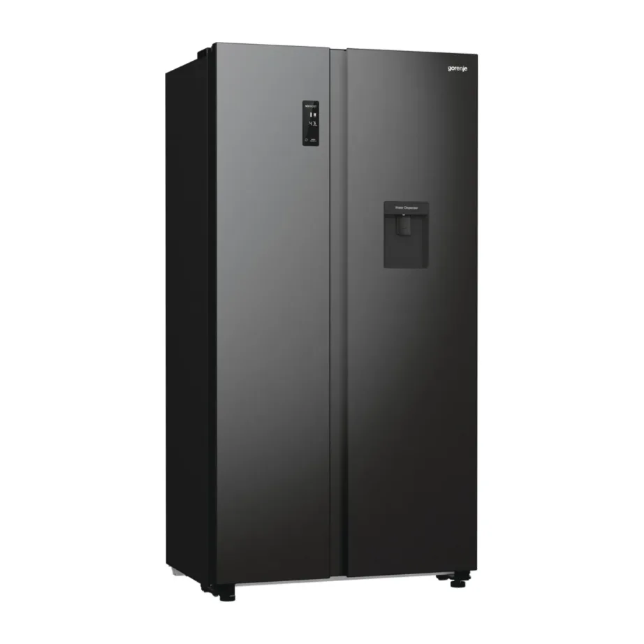 Gorenje NRR9185EABXLWD 91,5 cm must side by side külmik veedosaatoriga No Frost – 4