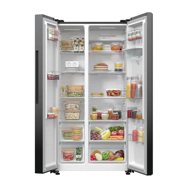 Gorenje side by side külmik veedosaatoriga diagonaalis