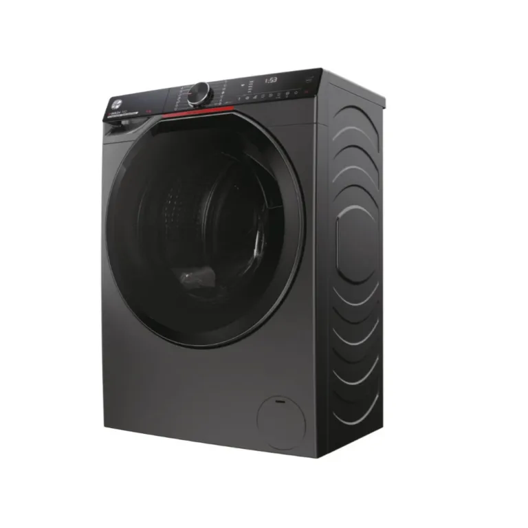 must eestlaetav pesumasin 9 kg Hoover H7W4 49MBCR-S külgvaates