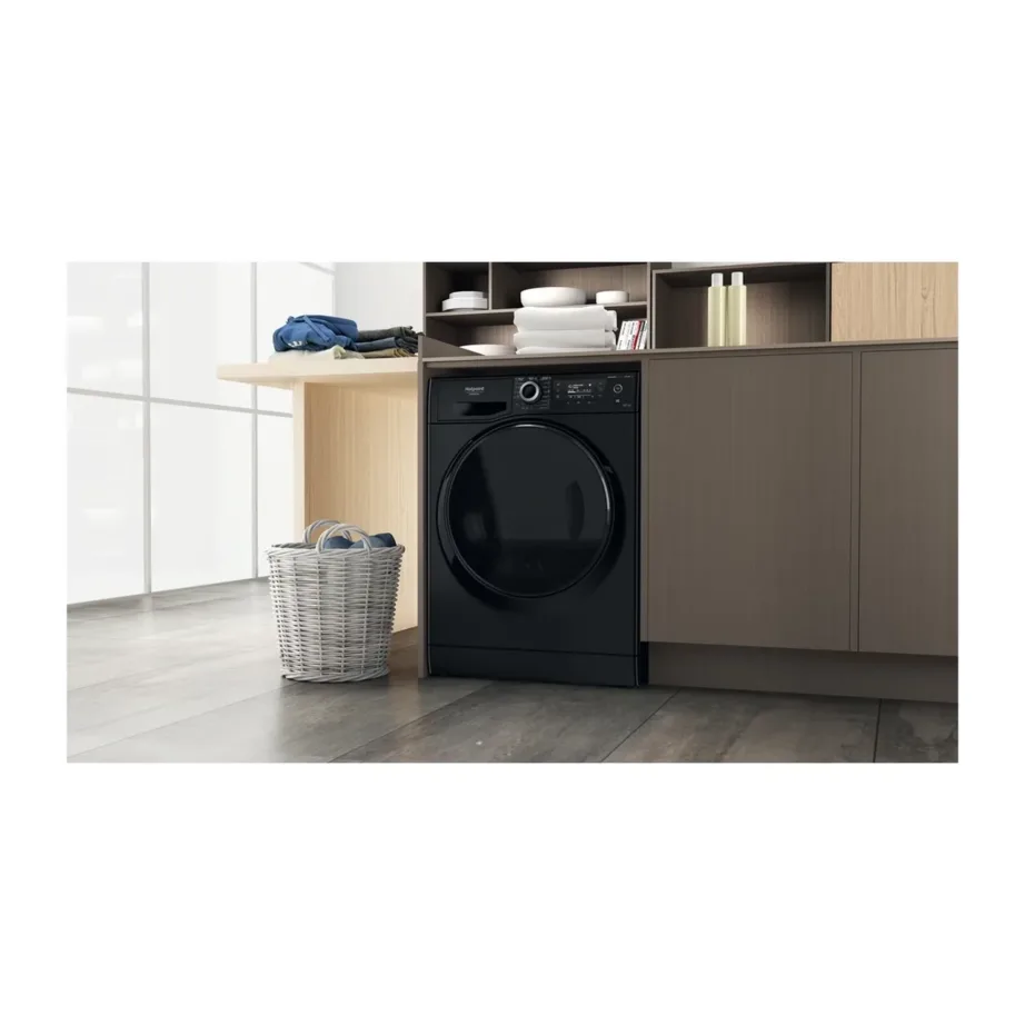 Hotpoint NDD 11725 BDA EE 11 kg must pesumasin-kuivati aurufunktsiooniga, 60 cm – 5