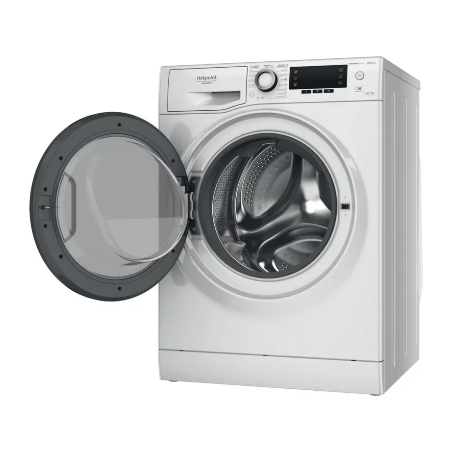 Hotpoint NDD 11725 DA EE 60 cm valge esilaetav pesumasin-kuivati 11/7 kg LCD – 3