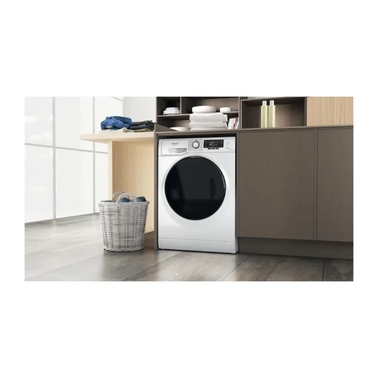 Hotpoint NDD 11725 DA EE pesumasin-kuivati avatud trumliga eestvaates