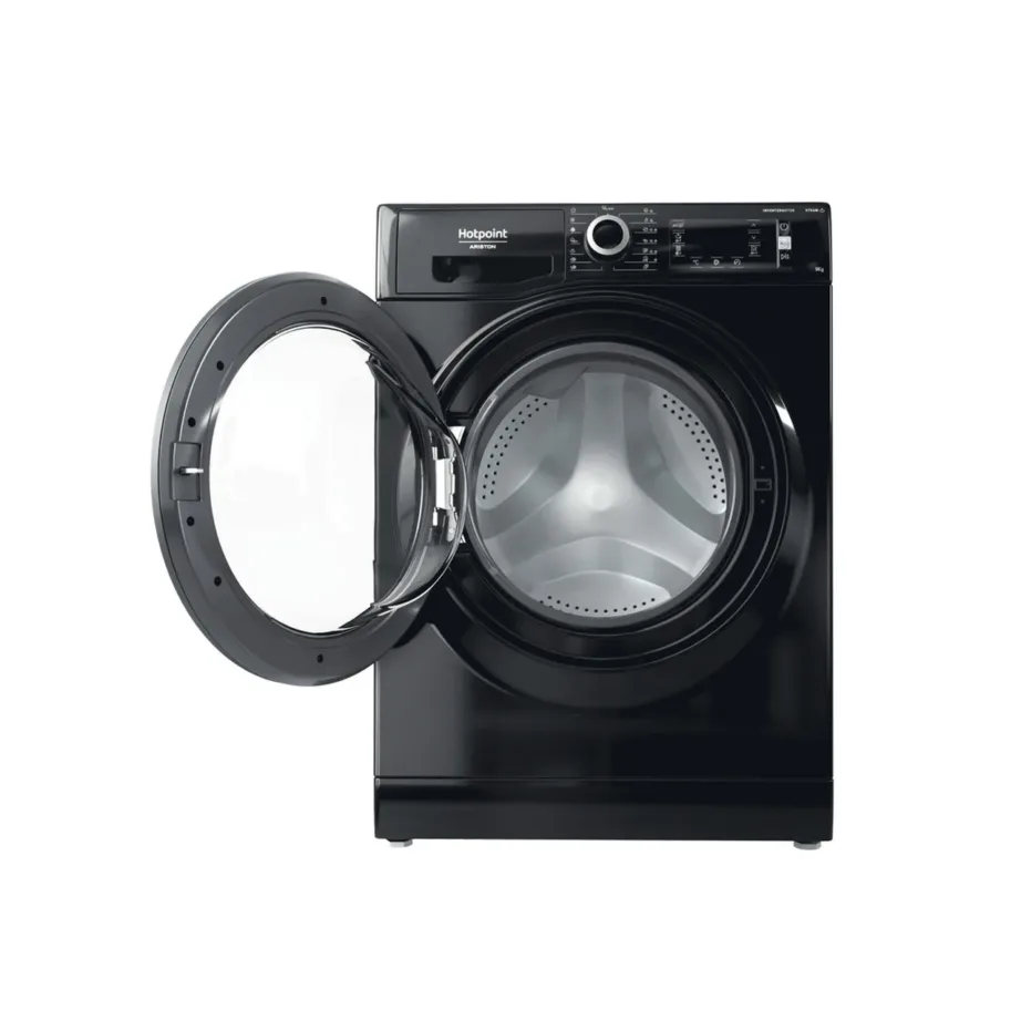Hotpoint NLCD 948 BS A EU 60 cm must esilaetav pesumasin LCD-ekraani ja aurufunktsiooniga, 9 kg – 5