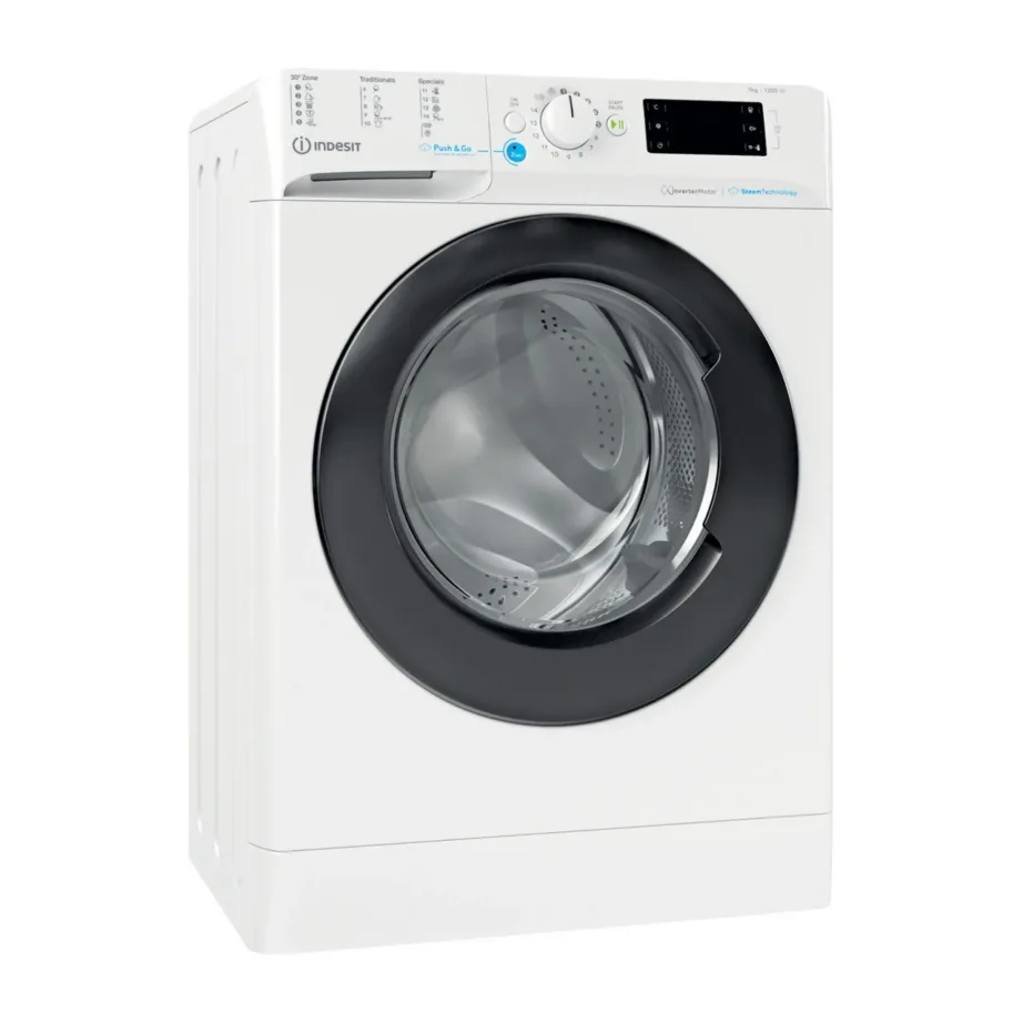 Indesit BWSE 71295X WBV EU 7 kg 1200 p/min valge esiküljelt laaditav pesumasin 60 cm