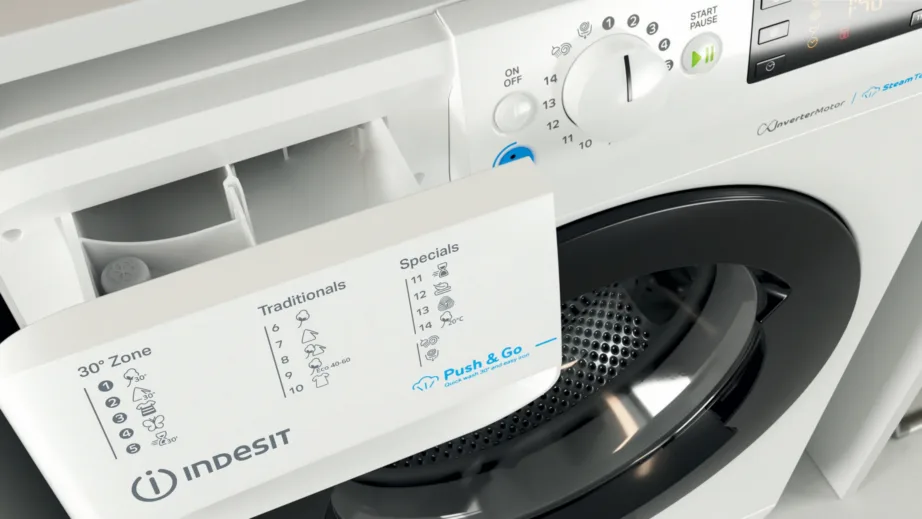 Indesit BWSE 71295X WBV EU 7 kg 1200 p/min valge esiküljelt laaditav pesumasin 60 cm – 3