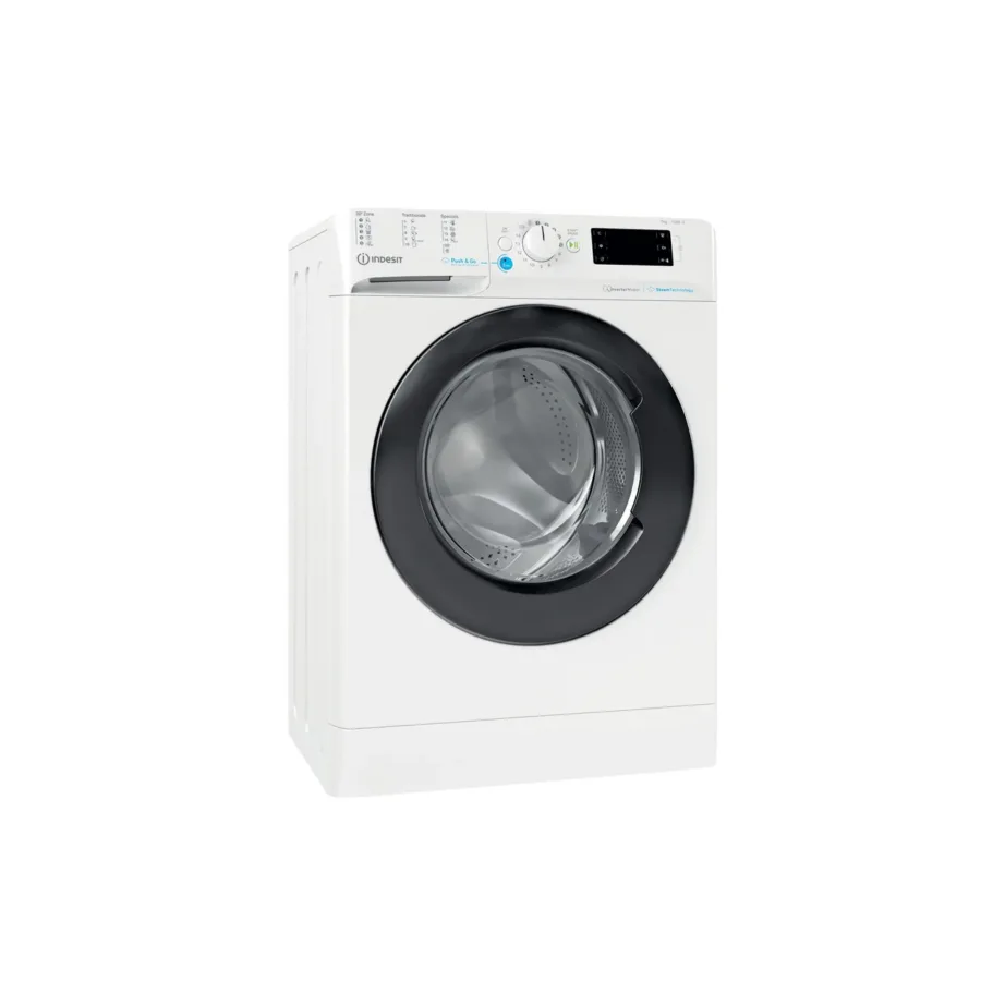 Indesit BWSE 71295X WBV EU 7 kg 1200 p/min valge esiküljelt laaditav pesumasin 60 cm – 9